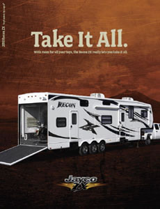 2010 Recon ZX Toy Hauler Fifth Wheels