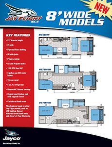 2015 Jay Flight SLX 8-Foot Wide Models